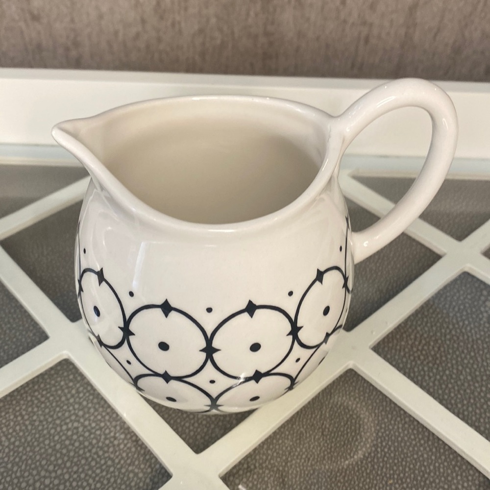 Pottery Barn Sri Lanka Hand Painted Creamer